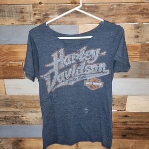 Ladies SZ L Harley Davidson Shirt